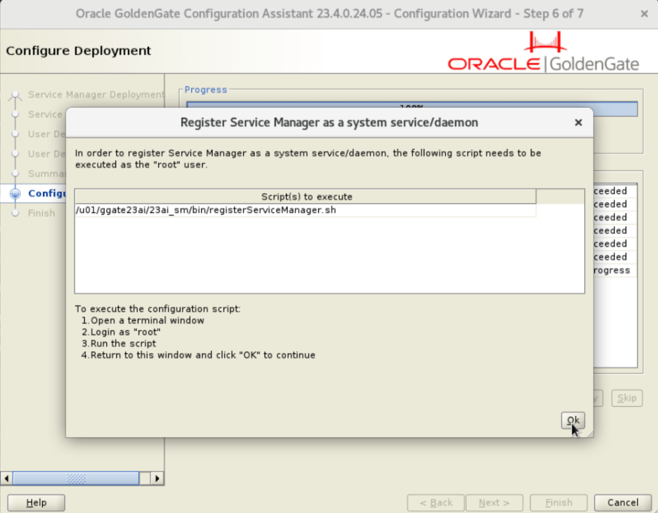 servicemanager.sh uyarısı