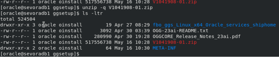 Zip dosyasının açılması